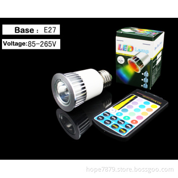 E27 5W RGB LED Light